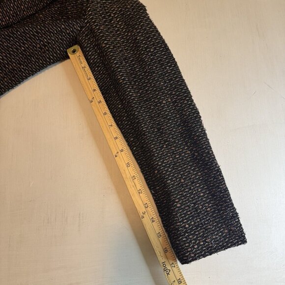 Vintage Dana Buchman Blazer Jacket Size 4 Shimmering Wool Viscose Tweed Lined - Picture 9 of 11